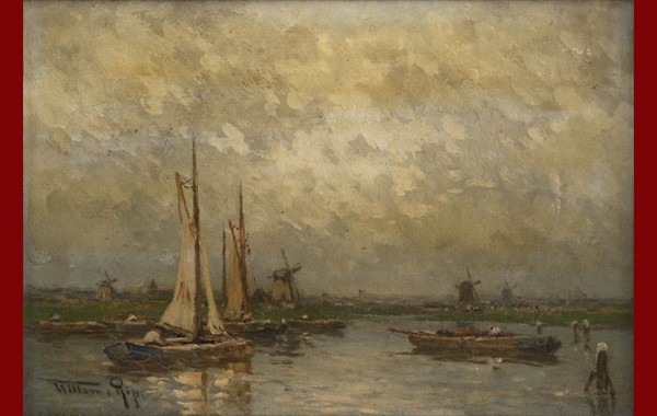 Aan de oude Maas
