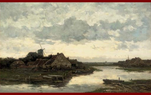 Avondstond bij Hagen